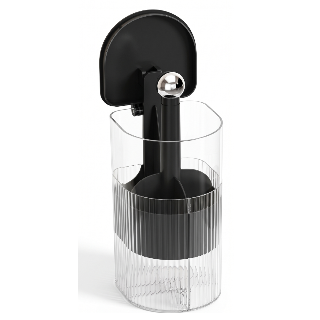 Organizador de brochas con elevación automática